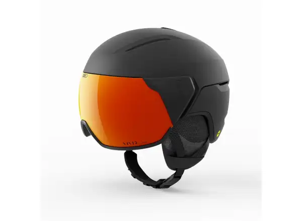 Giro Orbit Spherical lyžiarska prilba Mat Black/Vivid Embel