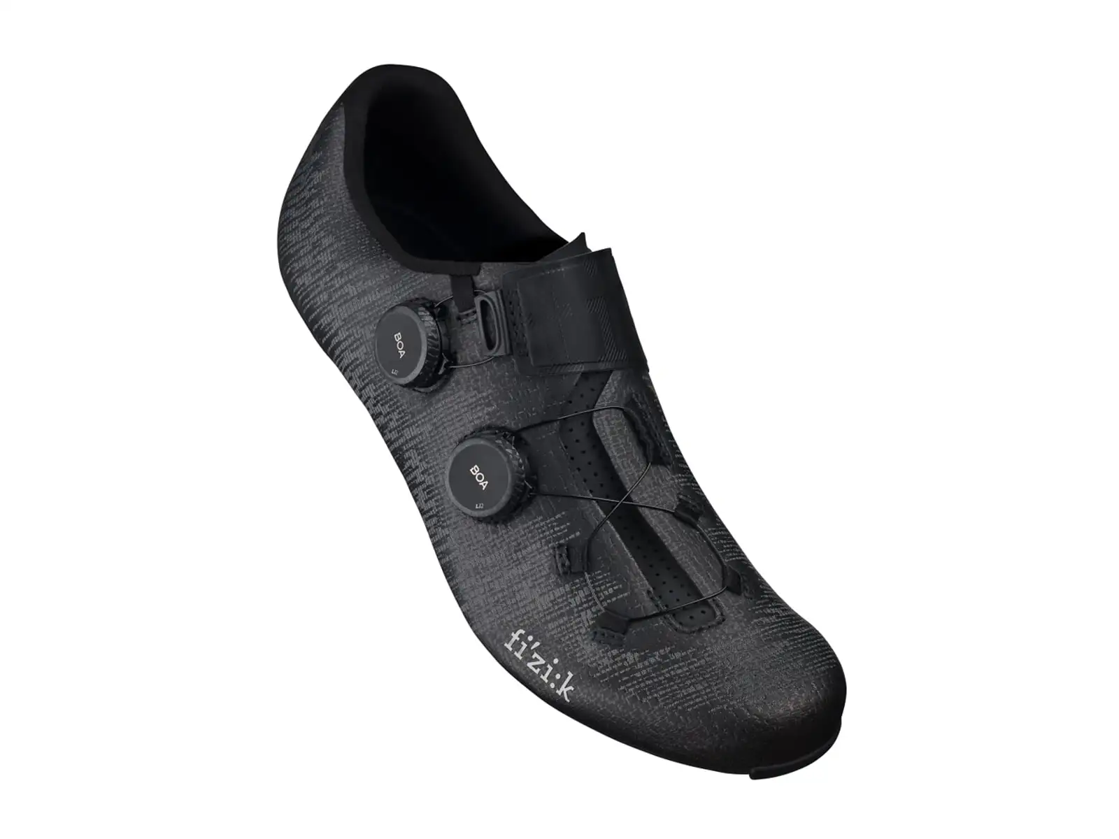 Fizik Vento Infinito Knit Carbon 2 cestné pánske tretry Black/Black