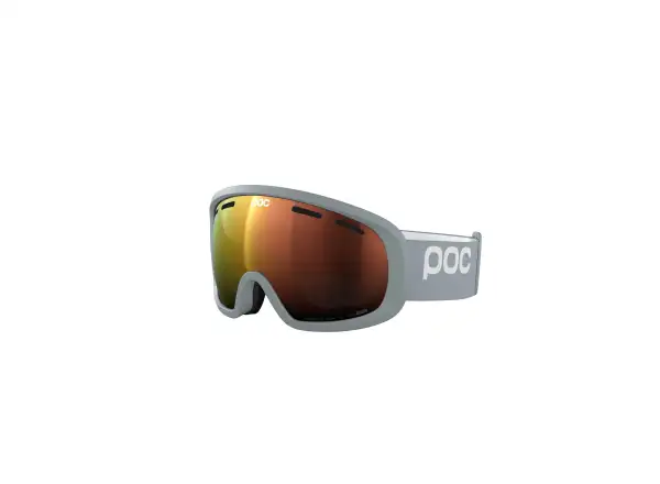 POC Fovea Mid WF lyžiarske okuliare Granite Grey/Partly Sunny Orange
