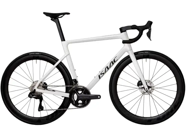 Isaac Boson 105 Di2 cestný bicykel Mineral White