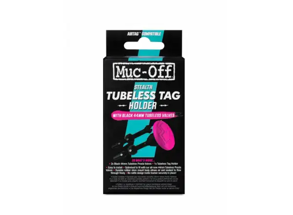 Muc-Off Tubeless držiak ventilov 44 mm Black