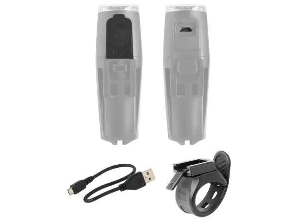 Force Shark 500LM USB predné svetlo, čierne
