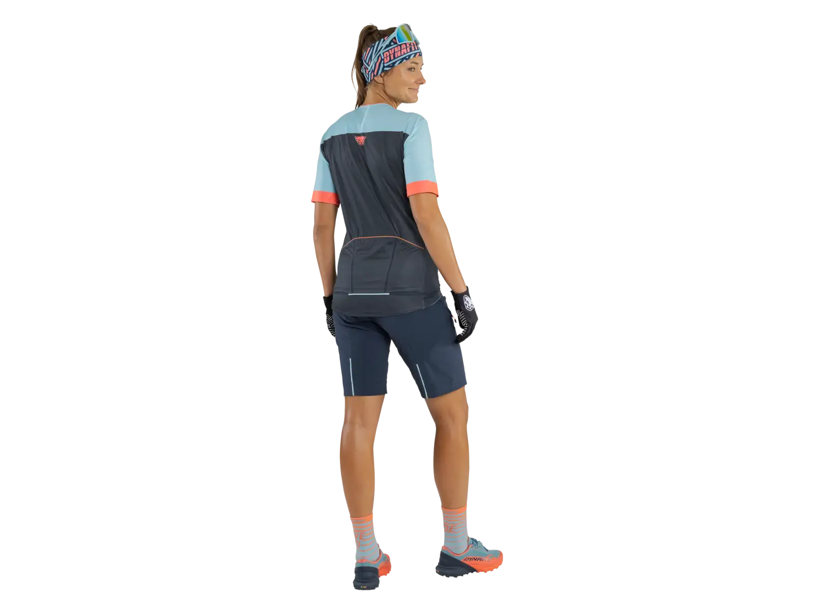 Dynafit Ride Light 1/2 zip dámsky dres s krátkym rukávom Blueberry/Marine Blue