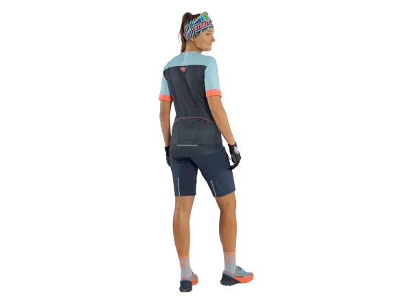 Dynafit Ride Light 1/2 zip dámsky dres s krátkym rukávom Blueberry/Marine Blue