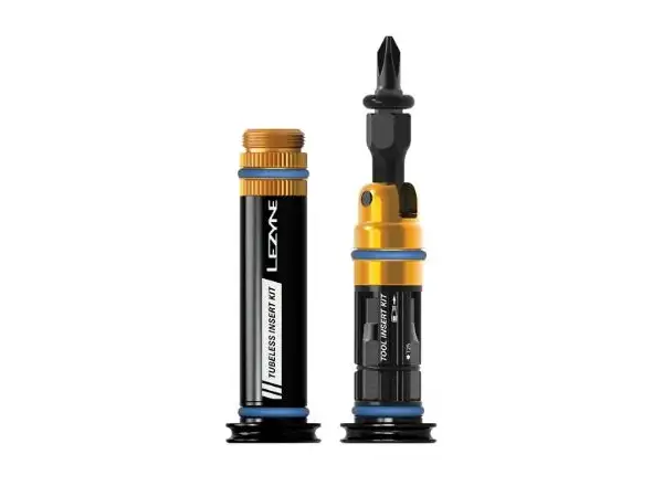 Lezyne Dual Insert Kit Small sada náradia čierna