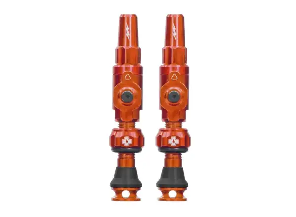 Muc-Off Big Bore Lite bezdušové ventilky oranžová