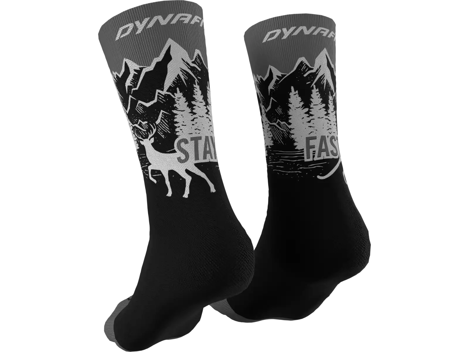 Dynafit Stay Fast Športové ponožky Black out