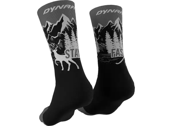 Dynafit Stay Fast Športové ponožky Black out