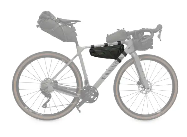 Acepac Triangle Frame Bag MKIII brašňa 2 l Black, veľ. M