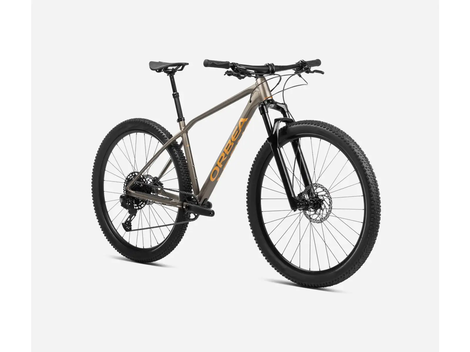 Horský bicykel Orbea Alma H20 Taupe Brown/Mango
