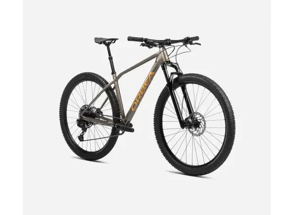 Horský bicykel Orbea Alma H20 Taupe Brown/Mango