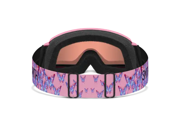 Smith Rascal detské lyžiarske okuliare Bright Pink LoFi Butterfly / RC36