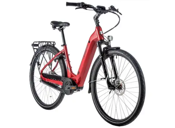 Elektrický bicykel Leader Fox Neba City 2021 Red City