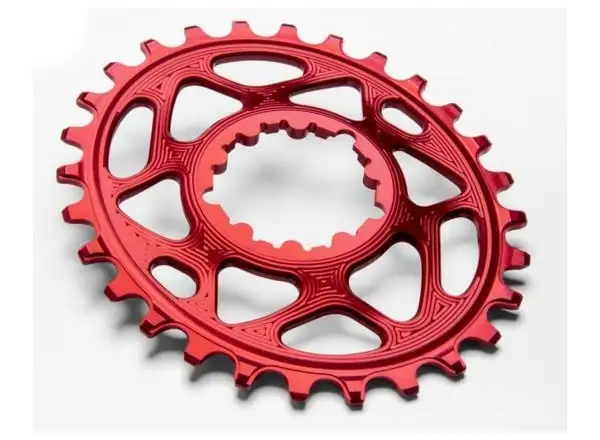 Absolute Black Sram OVAL BOOST prevodník, 34z. červený