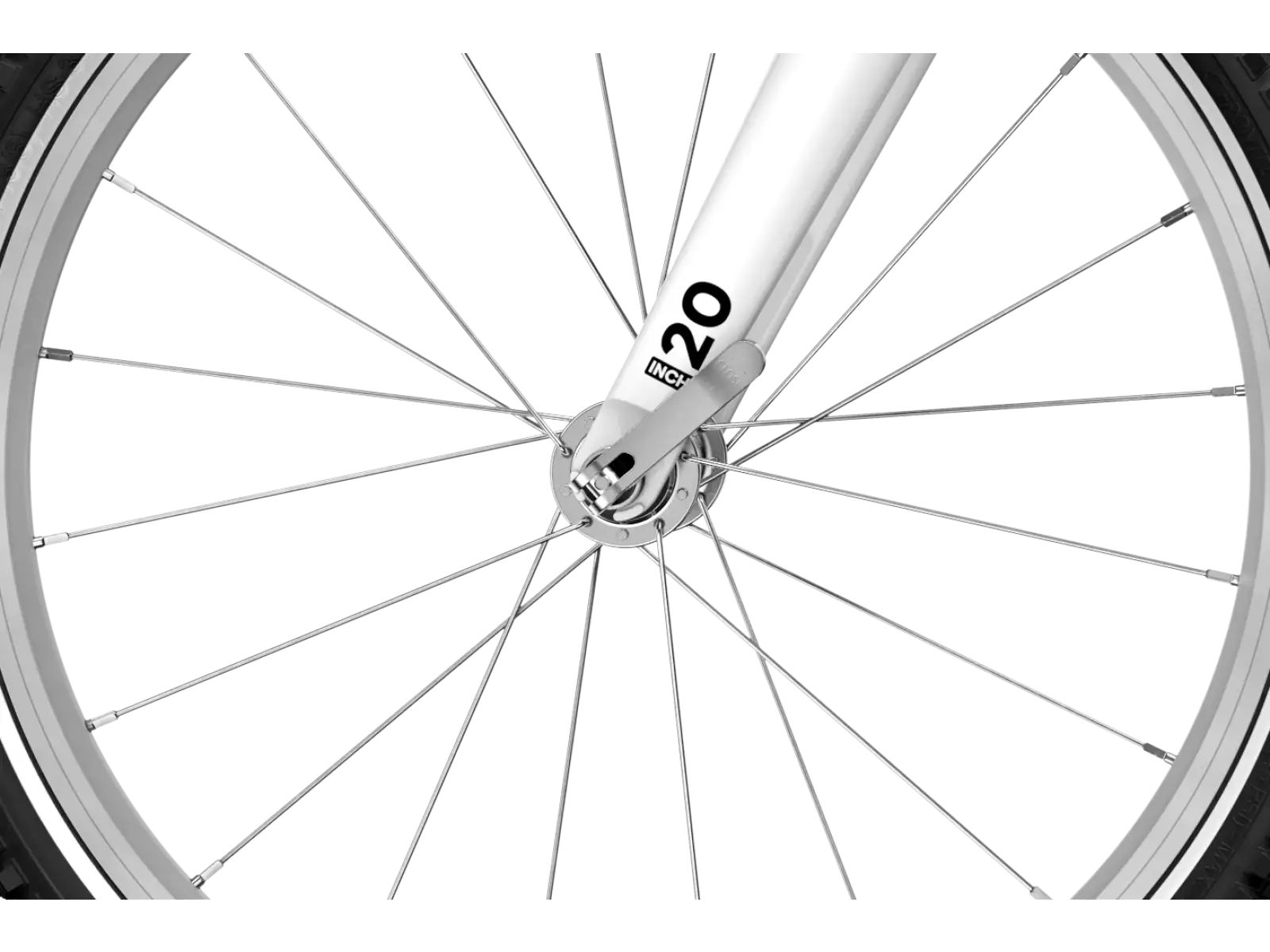 Woom GO 4 detský bicykel neon lime