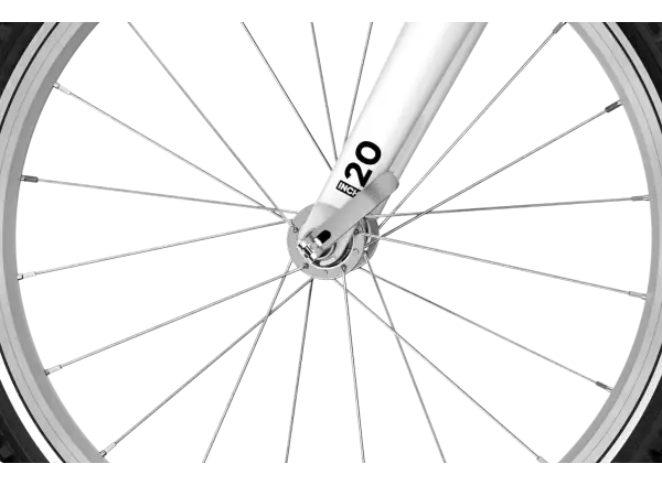 Woom GO 4 detský bicykel neon lime