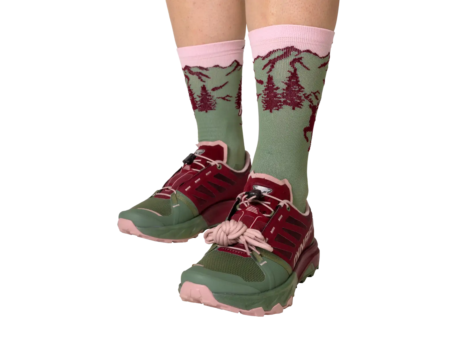 Dynafit Alpine Pro 2 dámska bežecka obuv Sage/Burgundy
