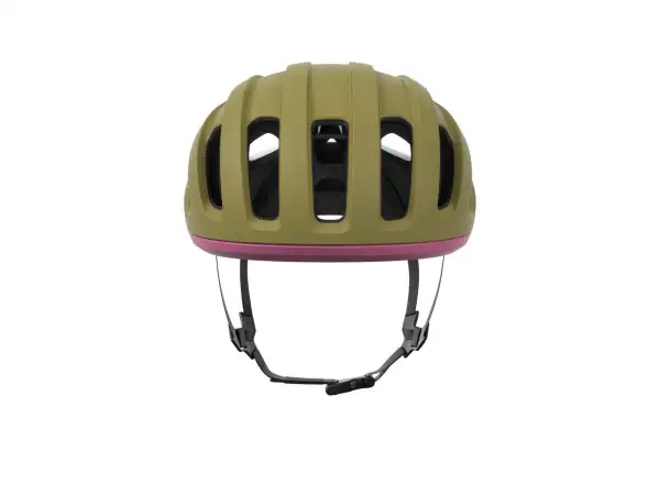 POC Amidal cestná prilba Olivine Green Matt/Thulite Pink Matt