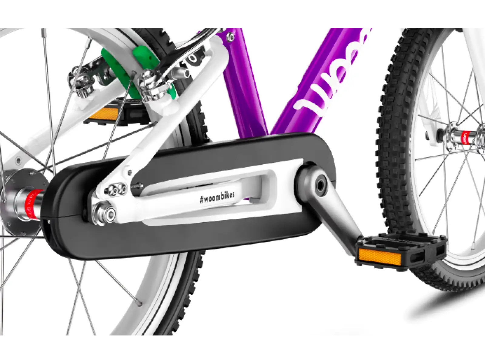 Woom 2 Purple 14 detský bicykel