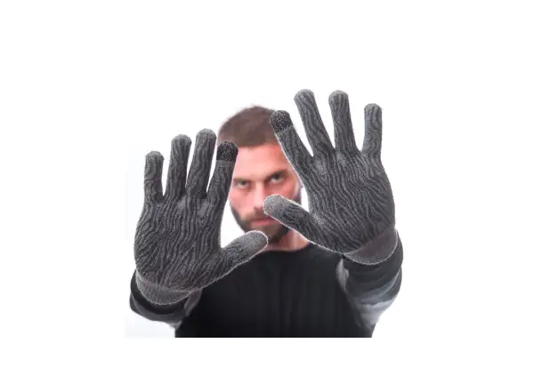 Sensor Merino rukavice šedá