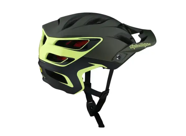 Troy Lee Designs A3 Mips prilba Uno Glass Green