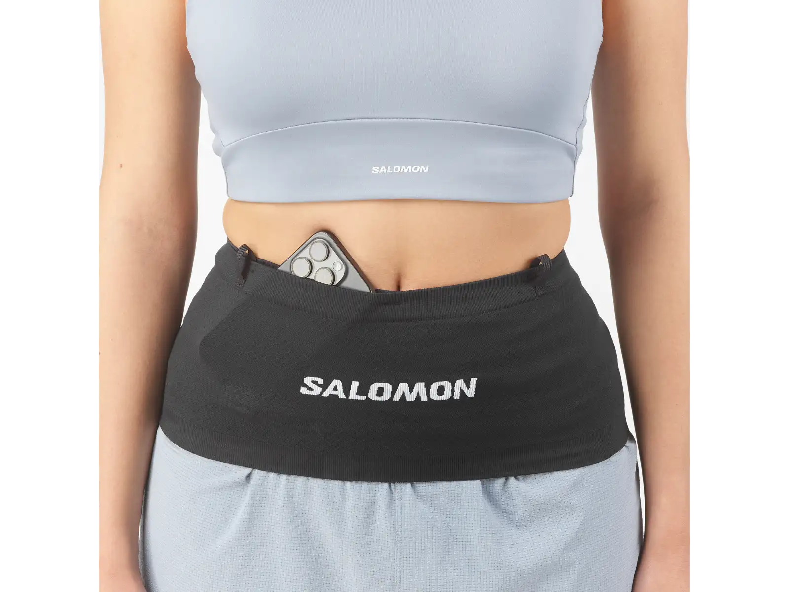 Salomon ADV Skin Seamless bežecký opasok Black/White