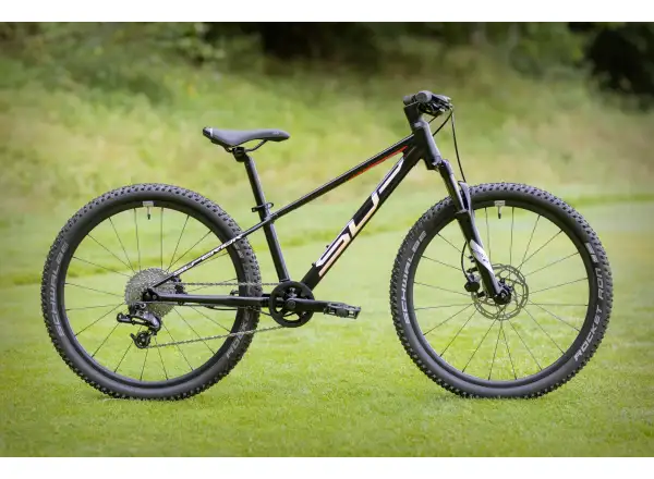 Superior Team 24 detský horský bicykel Matte Black