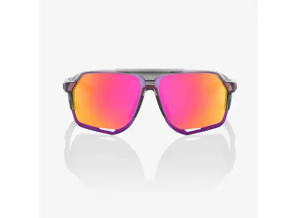 100% Norvik športové okuliare Polished Translucent Grey/Purple Multilayer