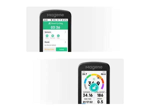 Magene C606 V2 GPS cyklopočítač
