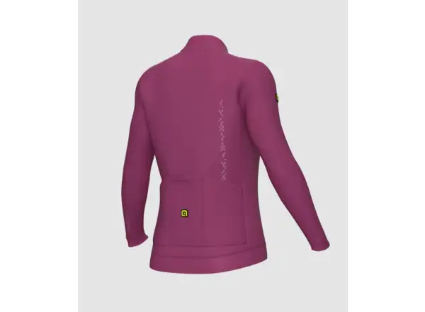 Alé PR-E Follow ME 2.0 dámsky zateplený dres dlhý rukáv Raspberry