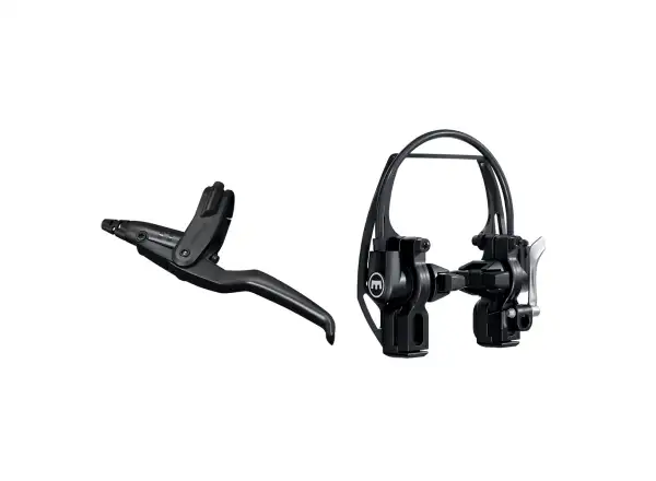 Magura HS11 čierna, hydraulická ráfiková brzda s pákou pre 3 prsty