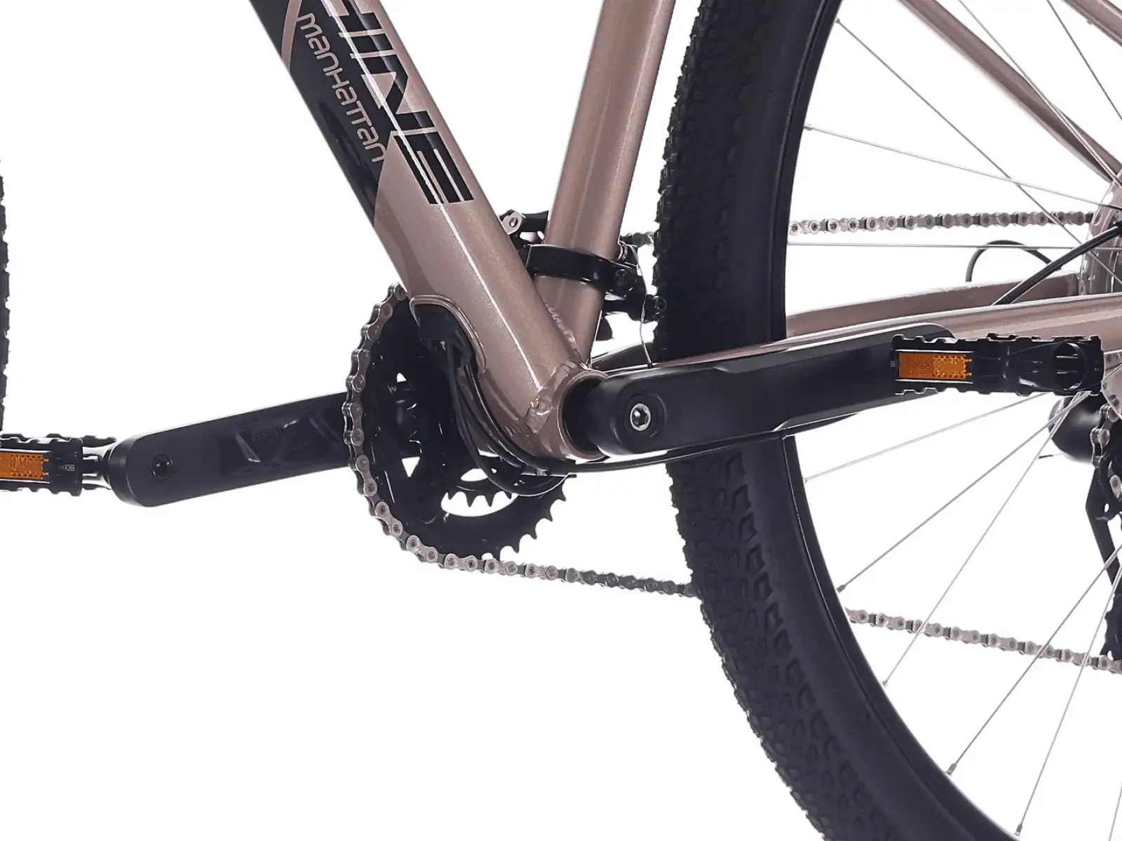 Rock Machine Manhattan 60 horský bicykel Gloss Quartz Grey