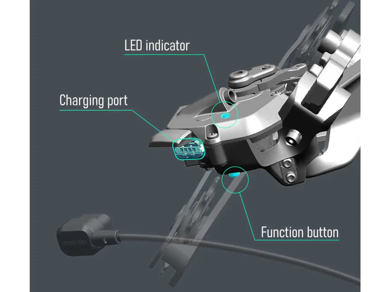 Shimano Dura-Ace Di2 RD-R9250 12 sp. cestná prehadzovačka