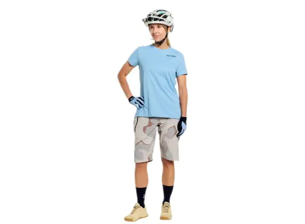 Troy Lee Designs Lilium Pro dámske kraťasy Flow Camo Pumice