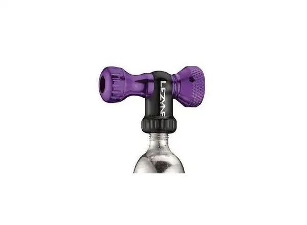 Lezyne Control Drive CNC CO2 pumpa fialová