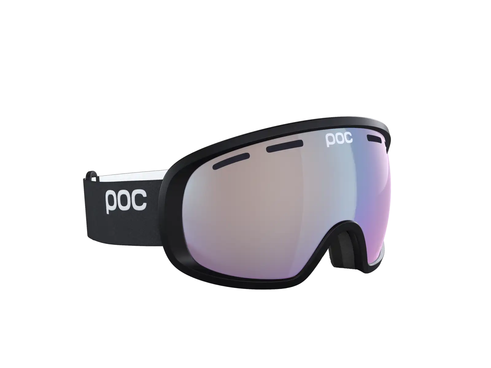 POC Fovea Photochromic lyžiarske okuliare Uranium Black/Photochromic/Light Pink-Sky Blue