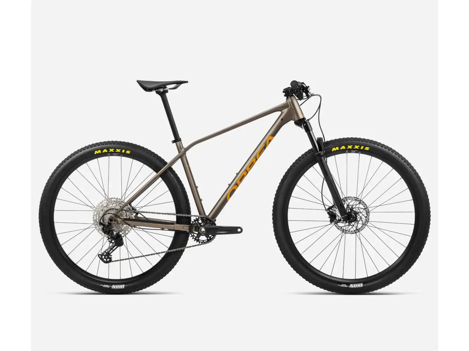 Horský bicykel Orbea Alma H20 Taupe Brown/Mango