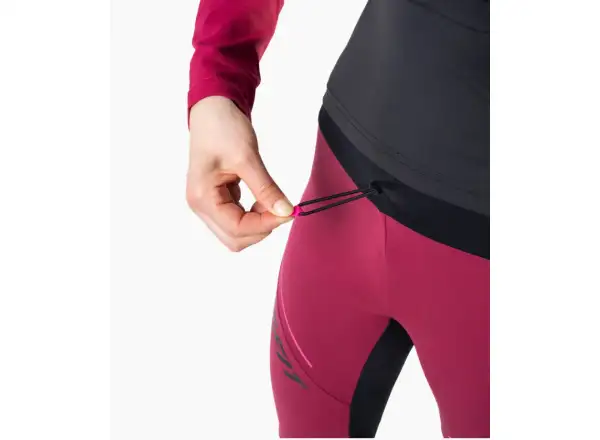 Dynafit Alpine Warm dámske zateplené legíny Black Out/Pink
