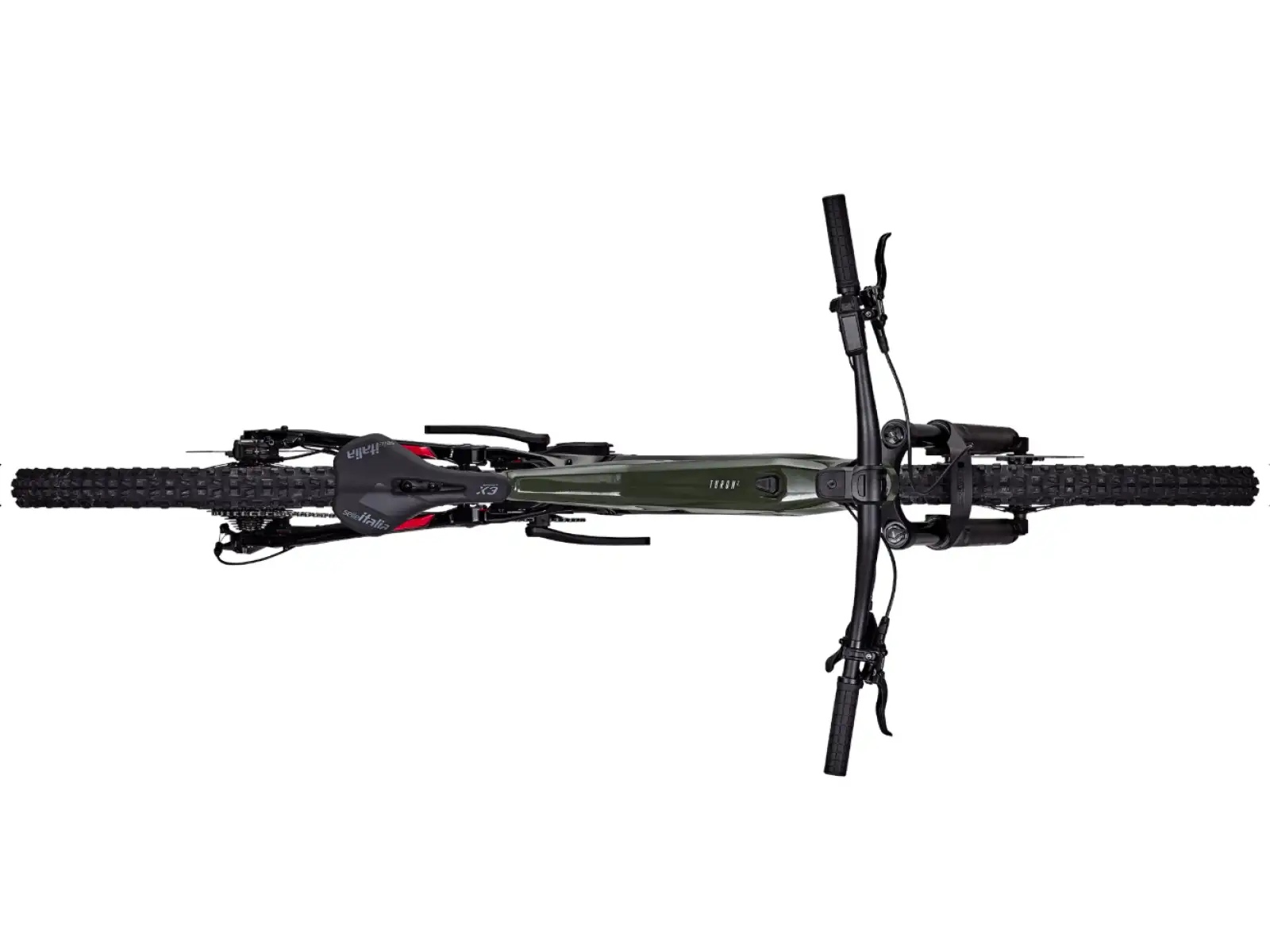 Focus Thron2 6.7 celoodpružený elektrobicykel (600 Wh Urbangreen / Magicblack)