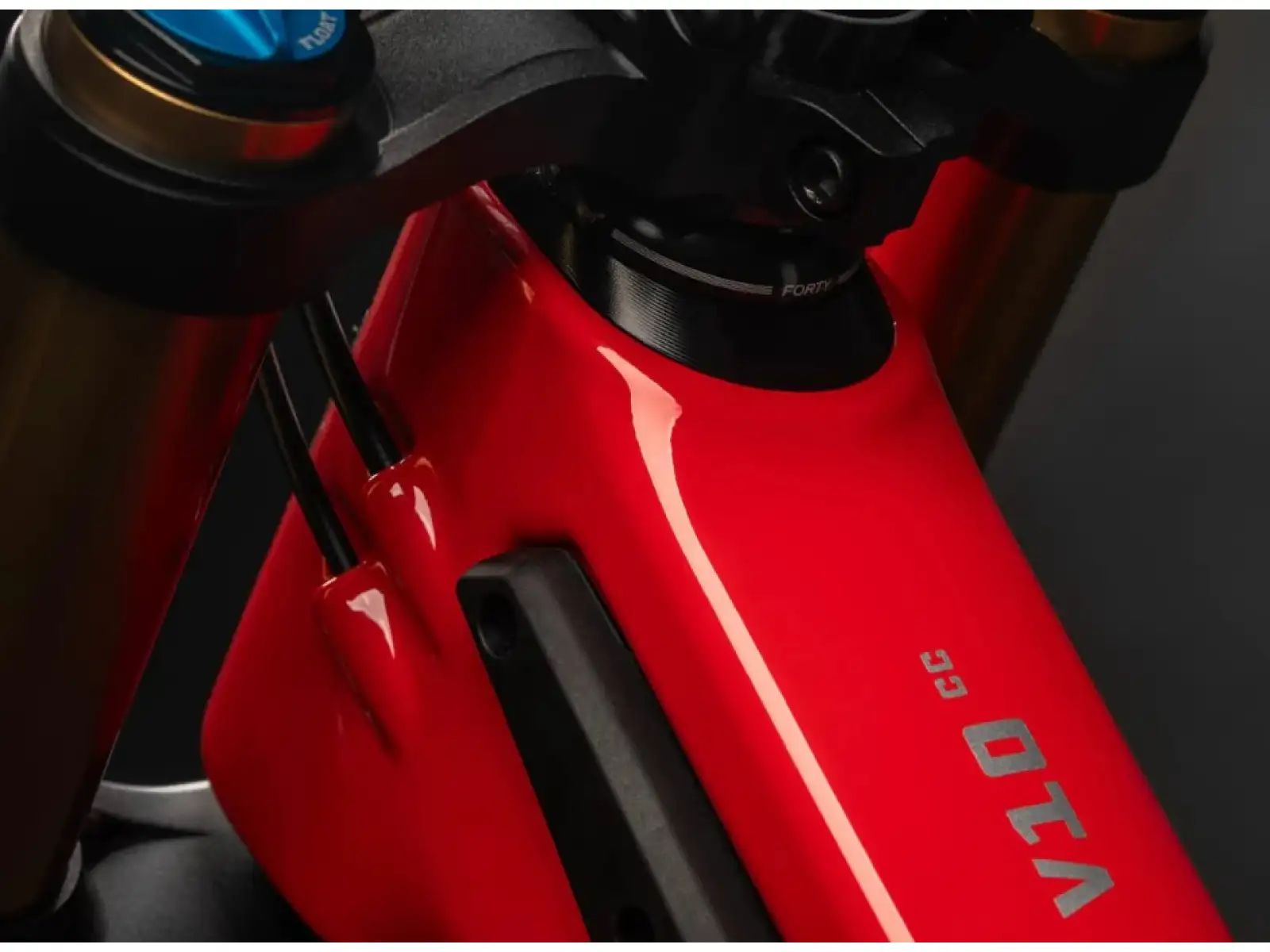 Santa Cruz V10 8 CC MX 24 zjazdový rám Red Factory veľkosť L.