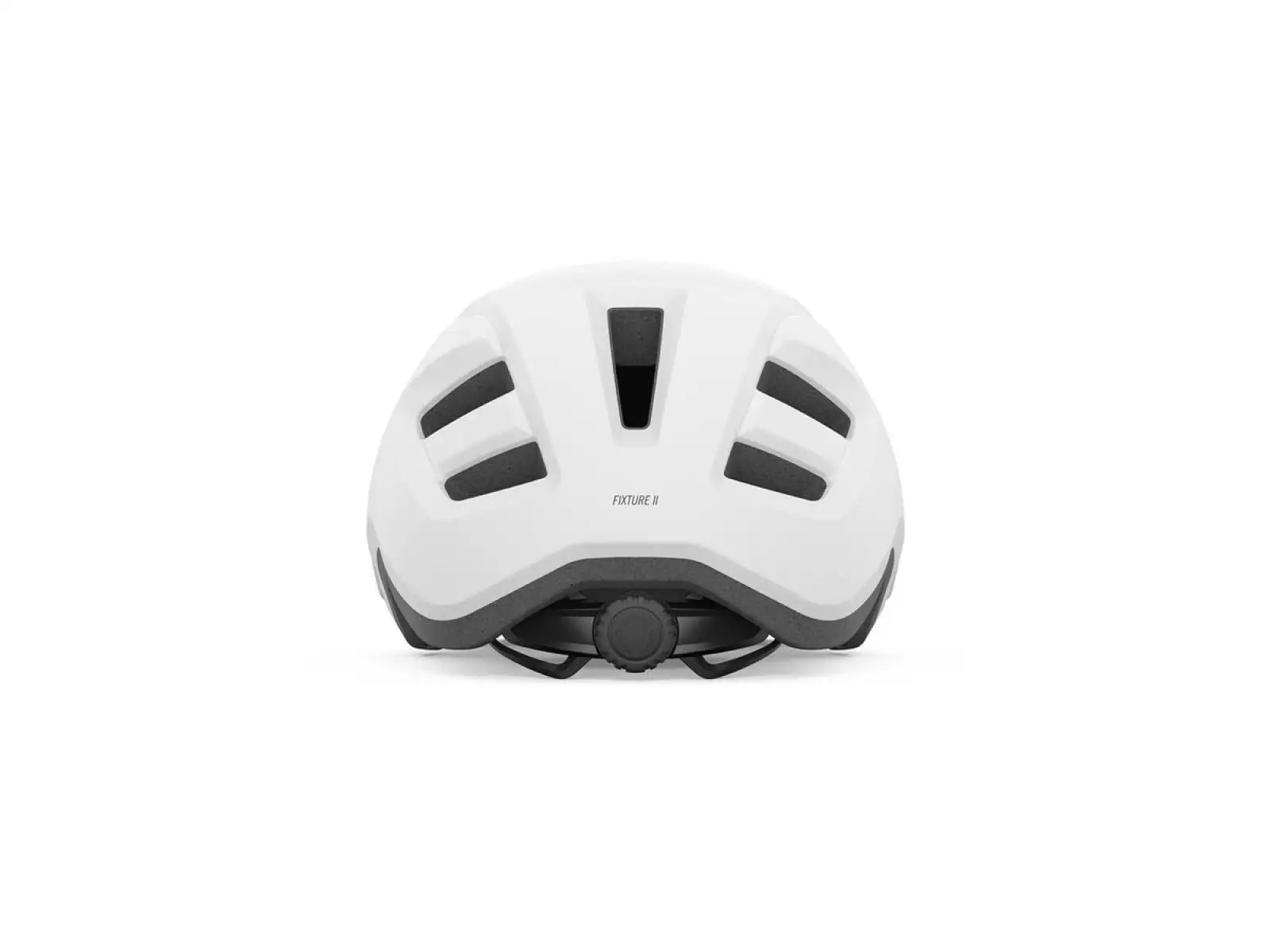 Prilba Giro Fixture II Mat White/Titanium veľkosť. Uni (54-61 cm)