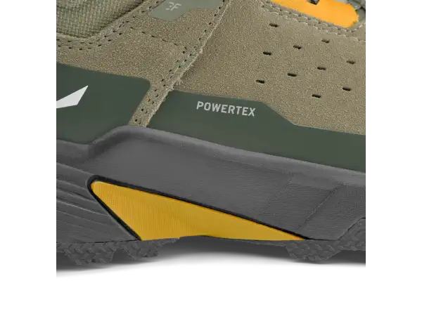Salewa Pedroc 2 Leather MID PTX pánske topánky Faded Green/Dark Olive