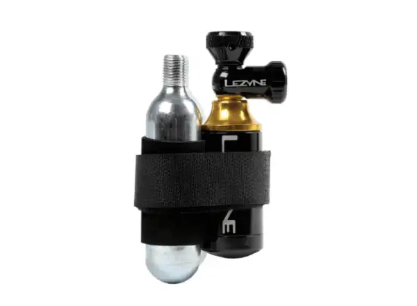 Lezyne Tubeless CO2 súprava na opravu bezdušových plášťov s bombičkou Blaster Black