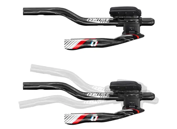 ControlTech Time Zone Aerobar karbónové riadidlá  čierne