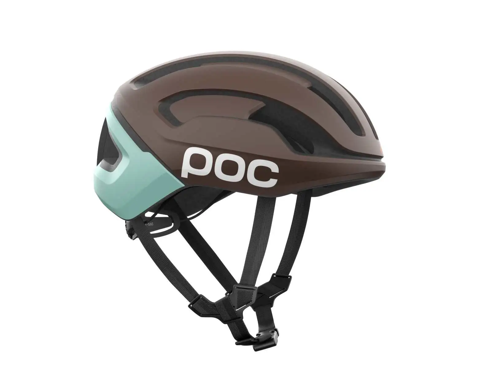 POC Omne Air MIPS prilba Bronzite Brown Matt/Lazurite Blue Matt