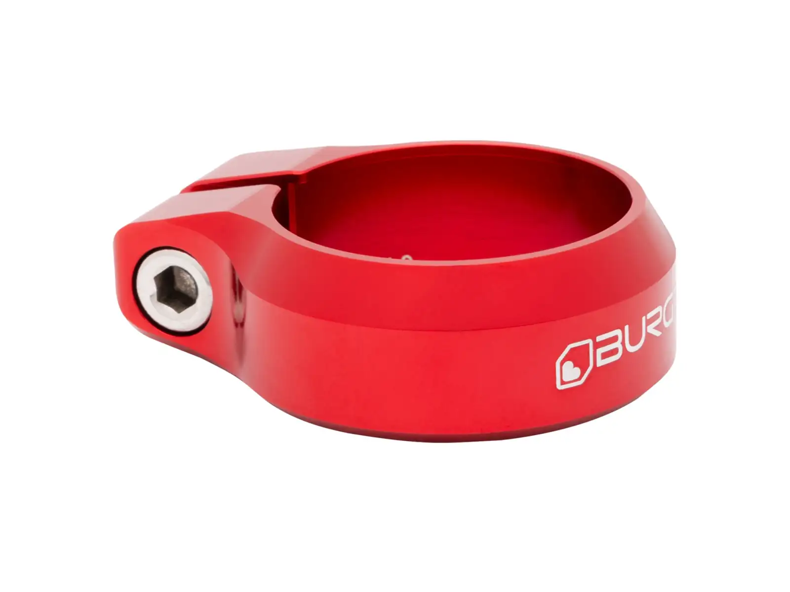 Burgtec sedlová objímka 34,9 mm Race Red