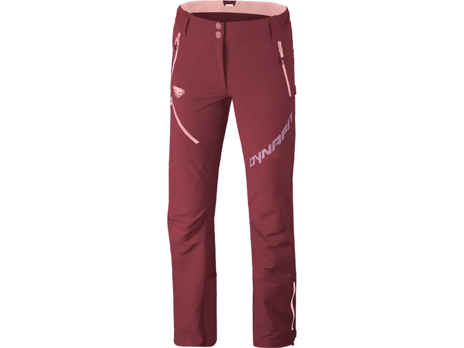 Dámske softshellové nohavice Dynafit Mercury Dynastretch Burgundy