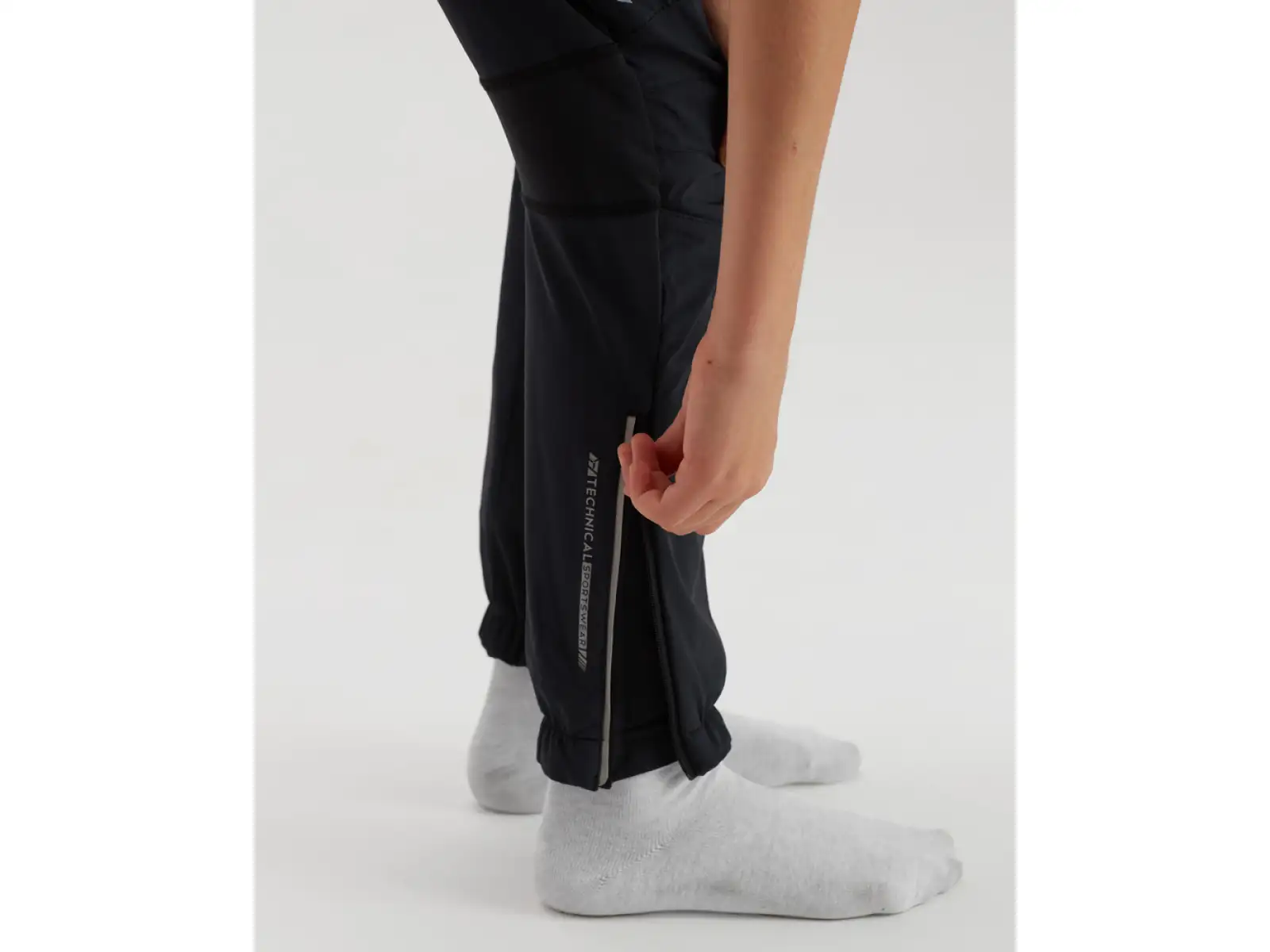 Silvini Melito CP1329 detské bežecké nohavice black