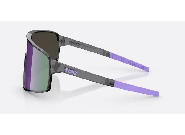 Bliz P001s slnečné okuliare Crystal Black/Grey Purple Multi
