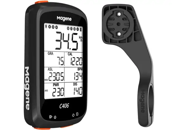 Cyklistický počítač Magene C406 GPS